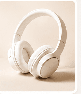 Casque audio blanc